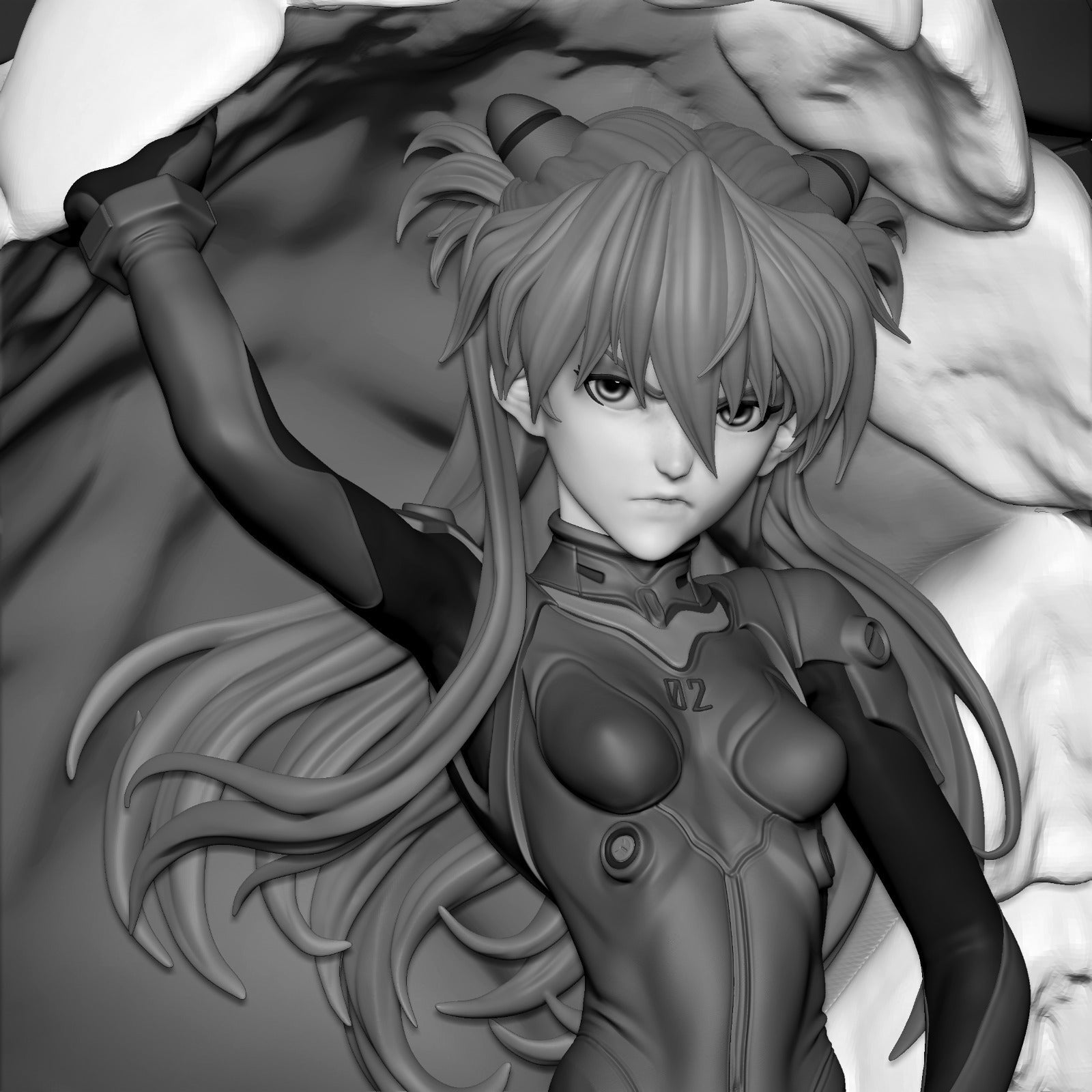 Asuka x EVA - Evangelion
