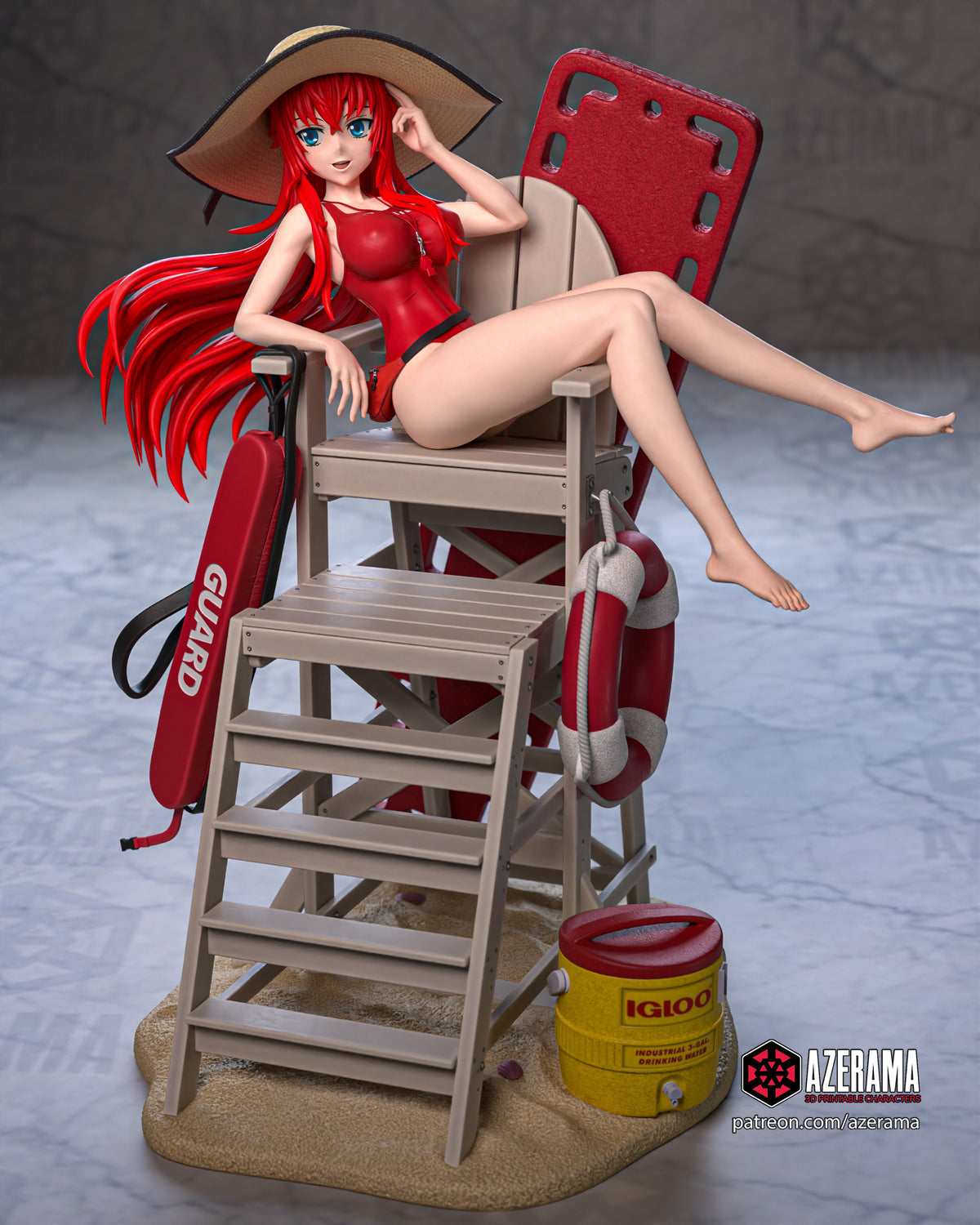 Rias Gremory Salvavidas - High School DxD