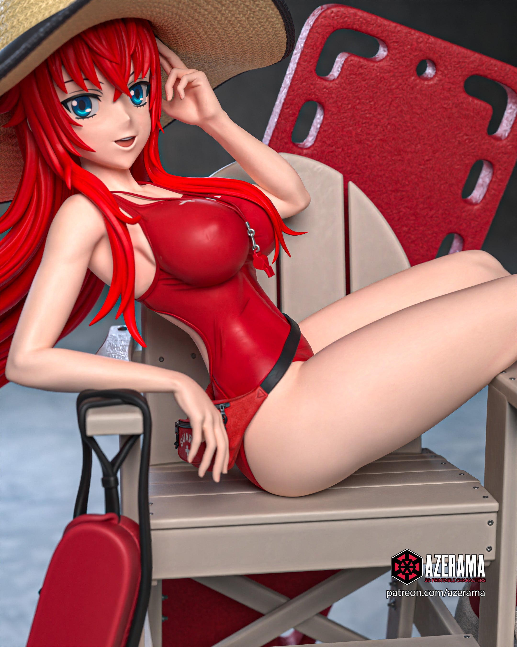 Rias Gremory Salvavidas - High School DxD