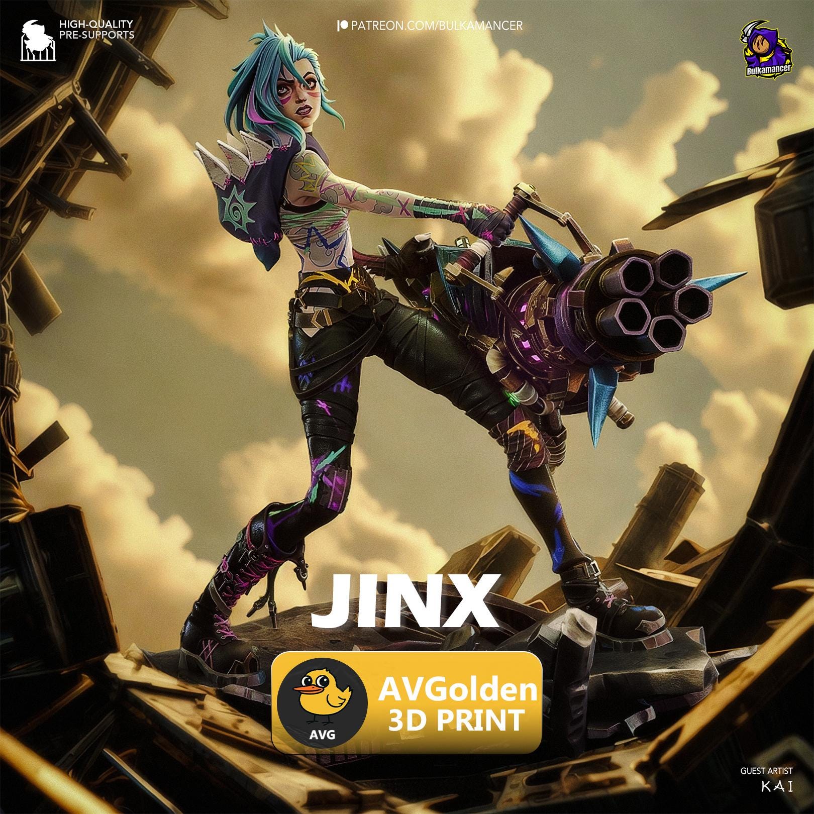 Jinx Arcane - League Of Legends