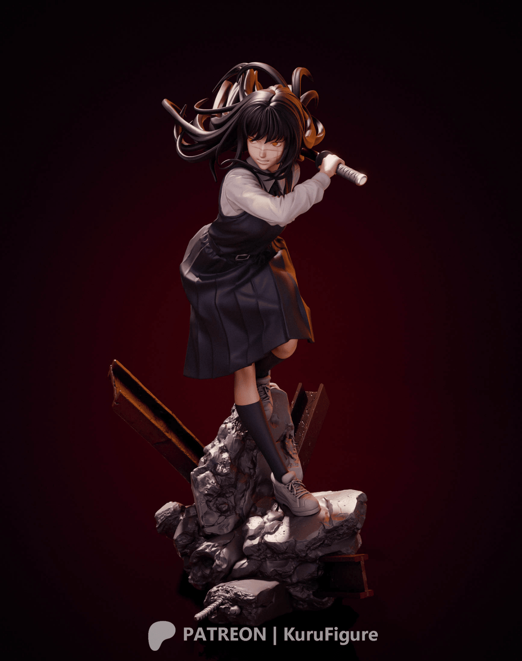Asa Mitaka - Chainsaw Man - AVGolden