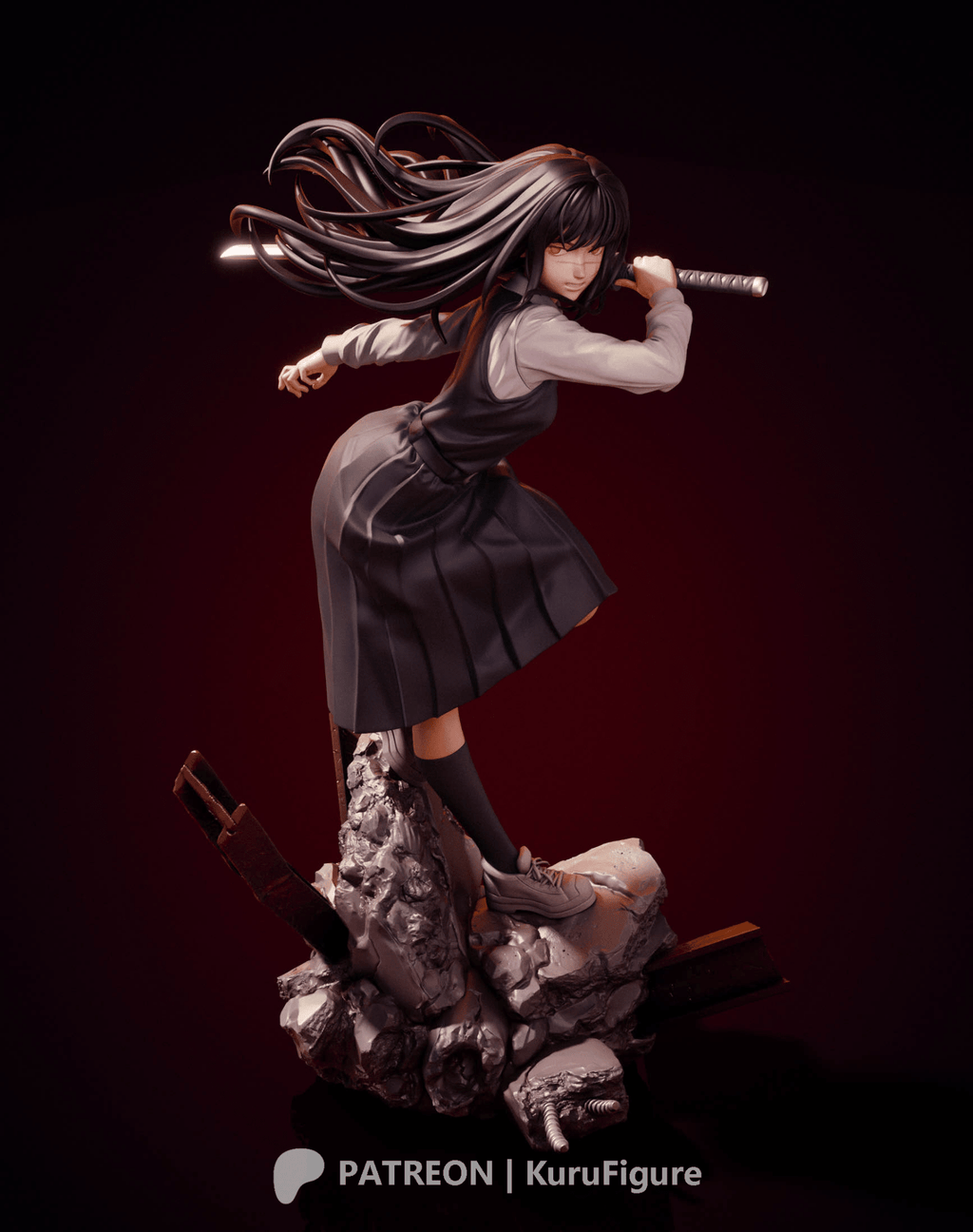 Asa Mitaka - Chainsaw Man - AVGolden
