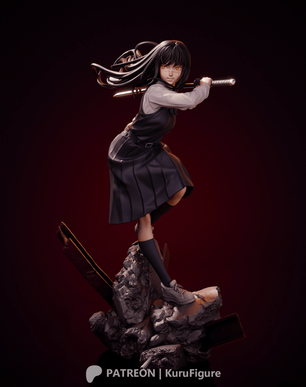 Asa Mitaka - Chainsaw Man - AVGolden