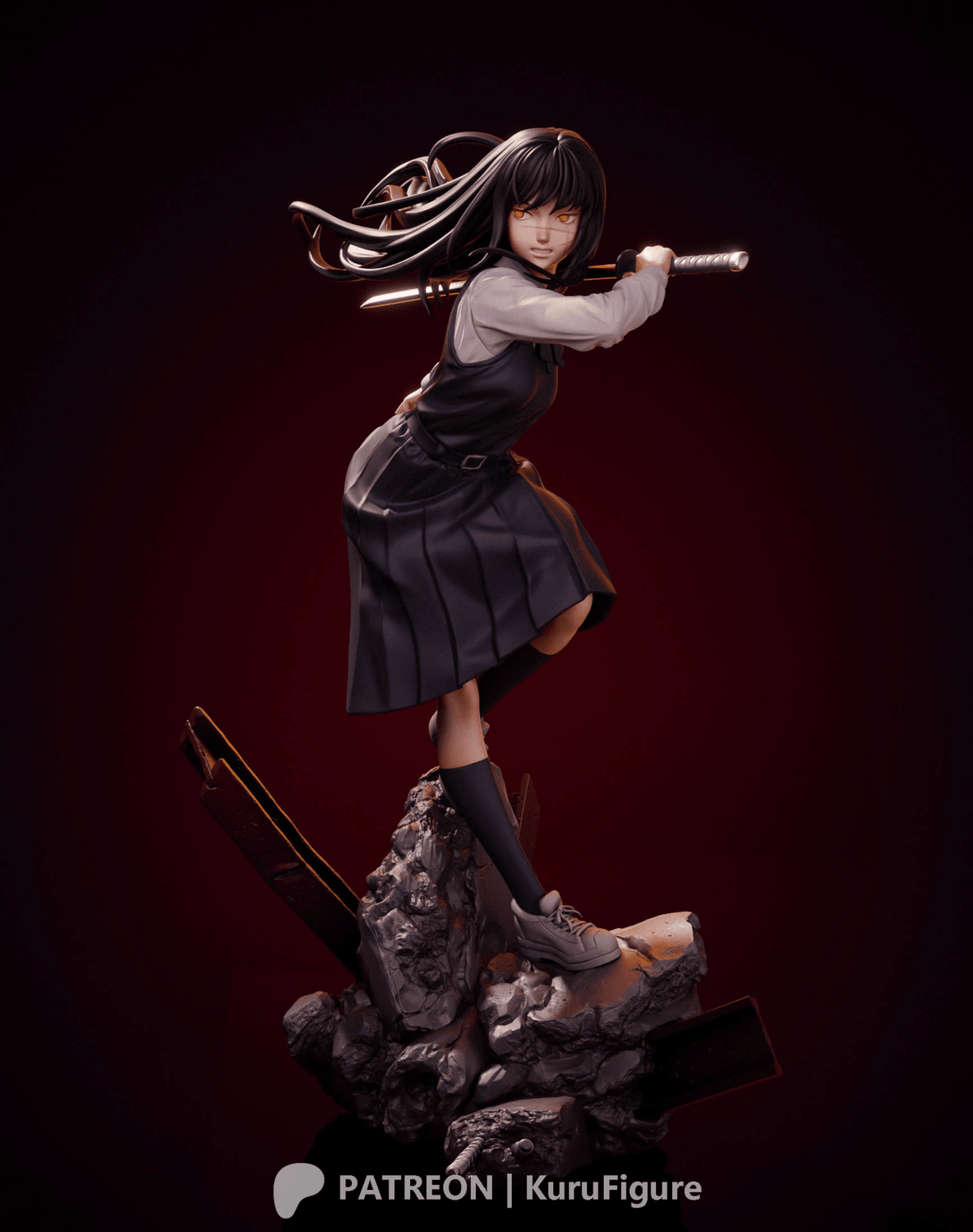 Asa Mitaka - Chainsaw Man - AVGolden
