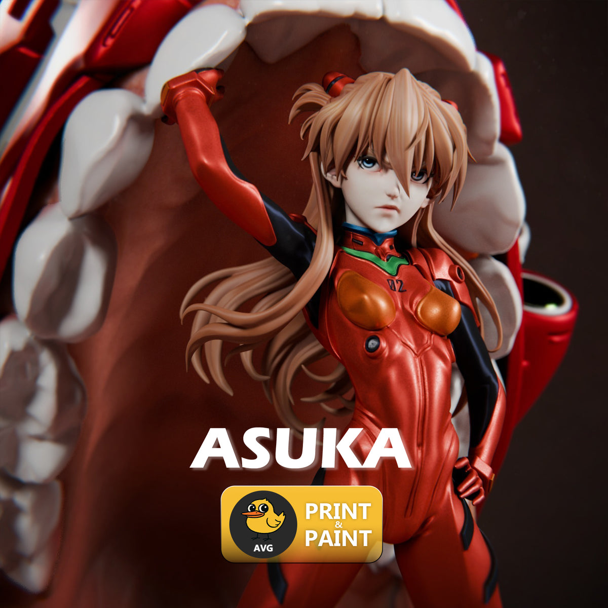 Asuka x EVA - Evangelion