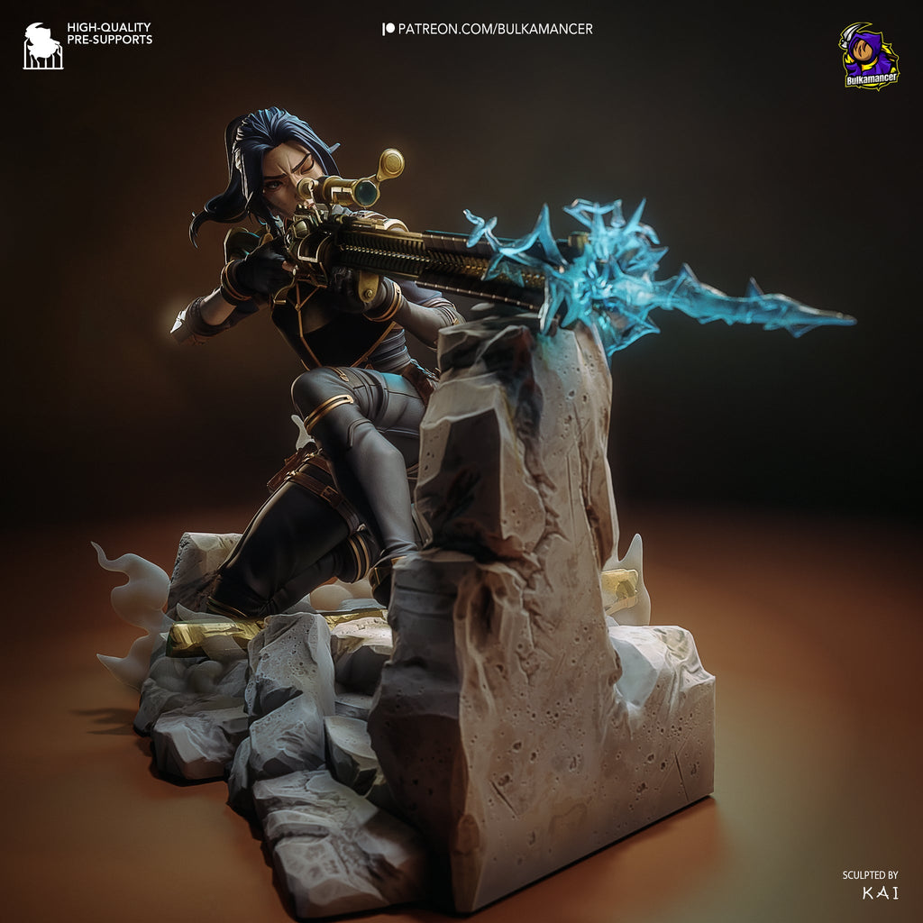 Caitlyn Arcane - League of Legends - AVGolden