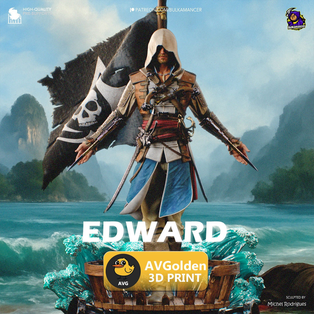 Edward Kenway - Assassin's Creed Black Flag - AVGolden