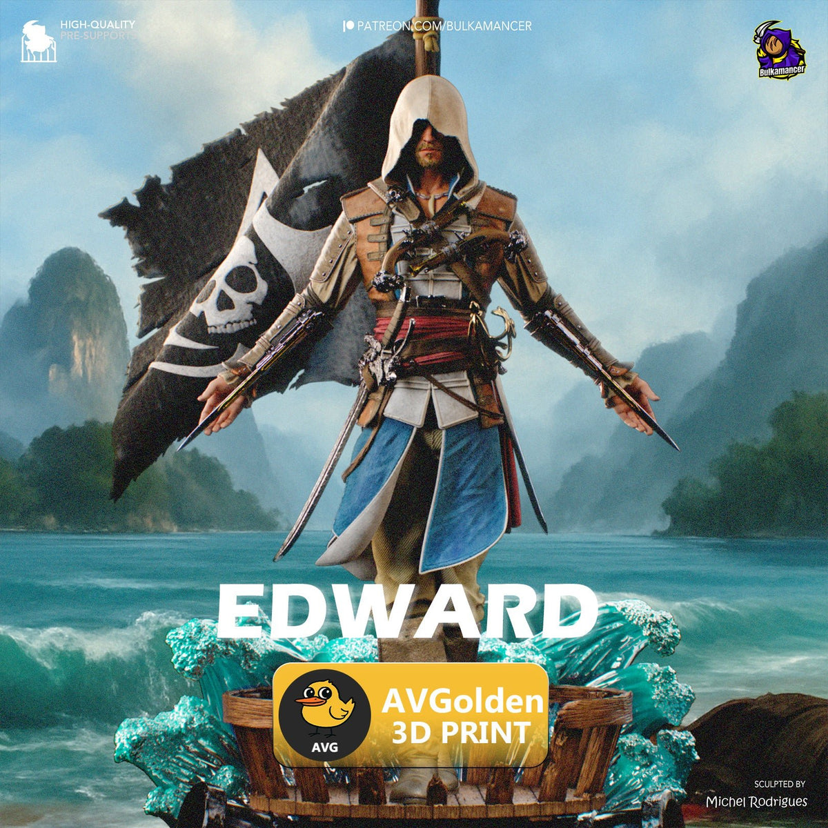 Edward Kenway - Assassin's Creed Black Flag - AVGolden