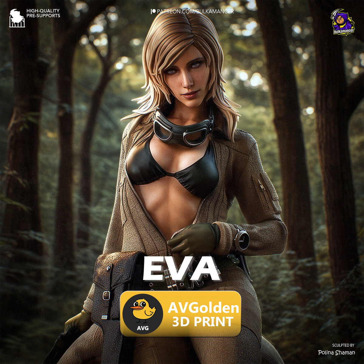 EVA - Metal Gear Solid Delta Snake Eater - AVGolden