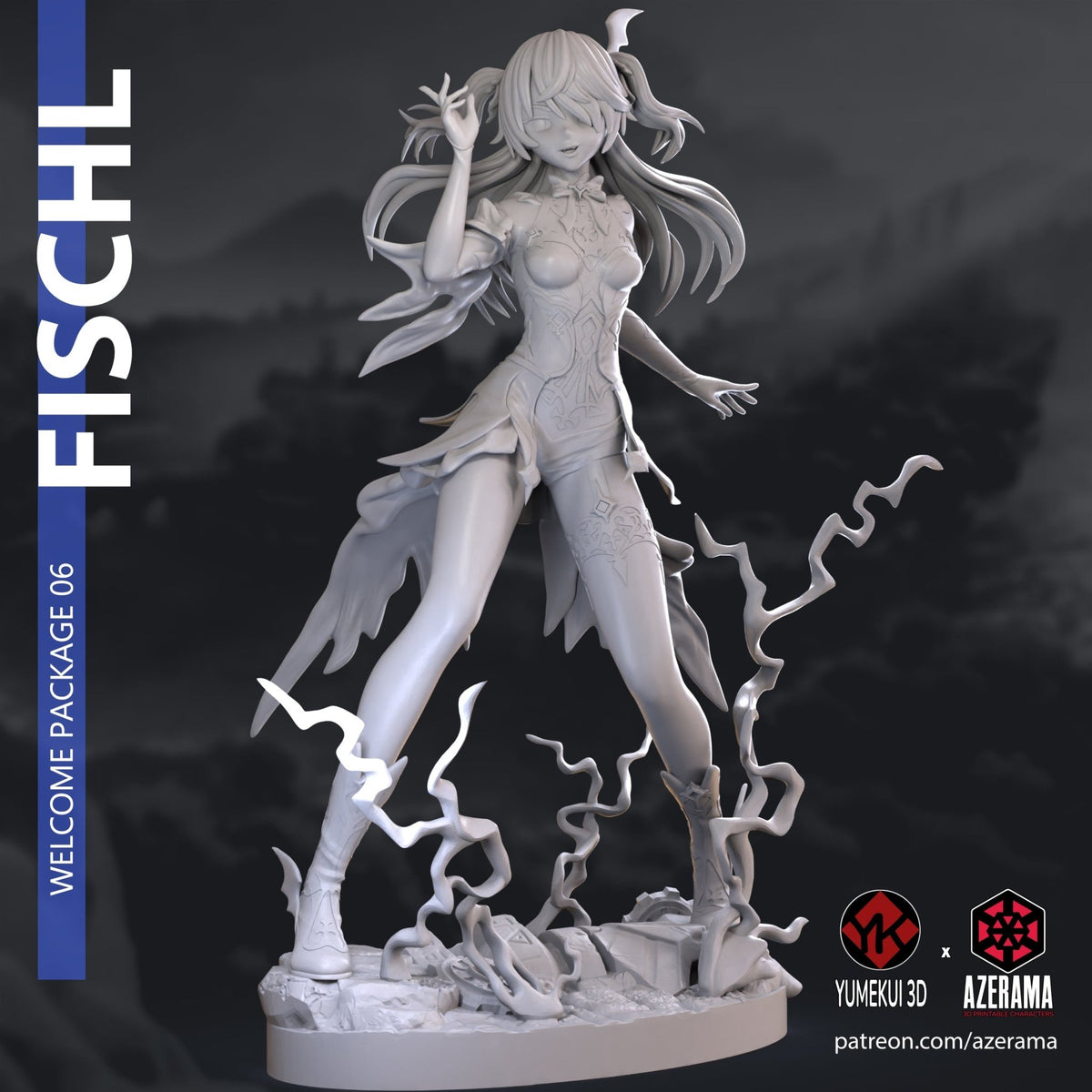 Fischl - Genshin Impact - AVGolden
