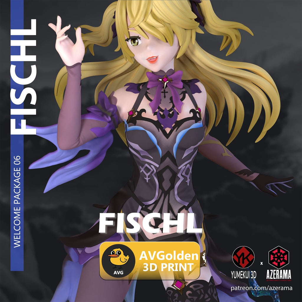 Fischl - Genshin Impact - AVGolden