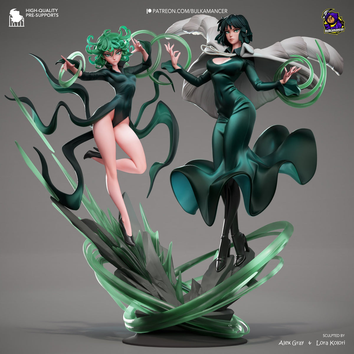 Fubuki & Tatsumaki - One Punch Man - AVGolden