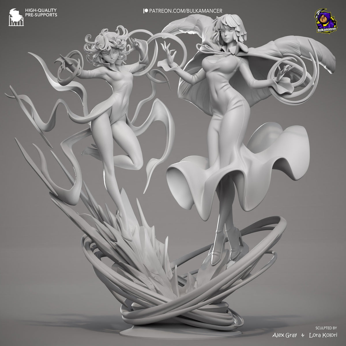 Fubuki & Tatsumaki - One Punch Man - AVGolden