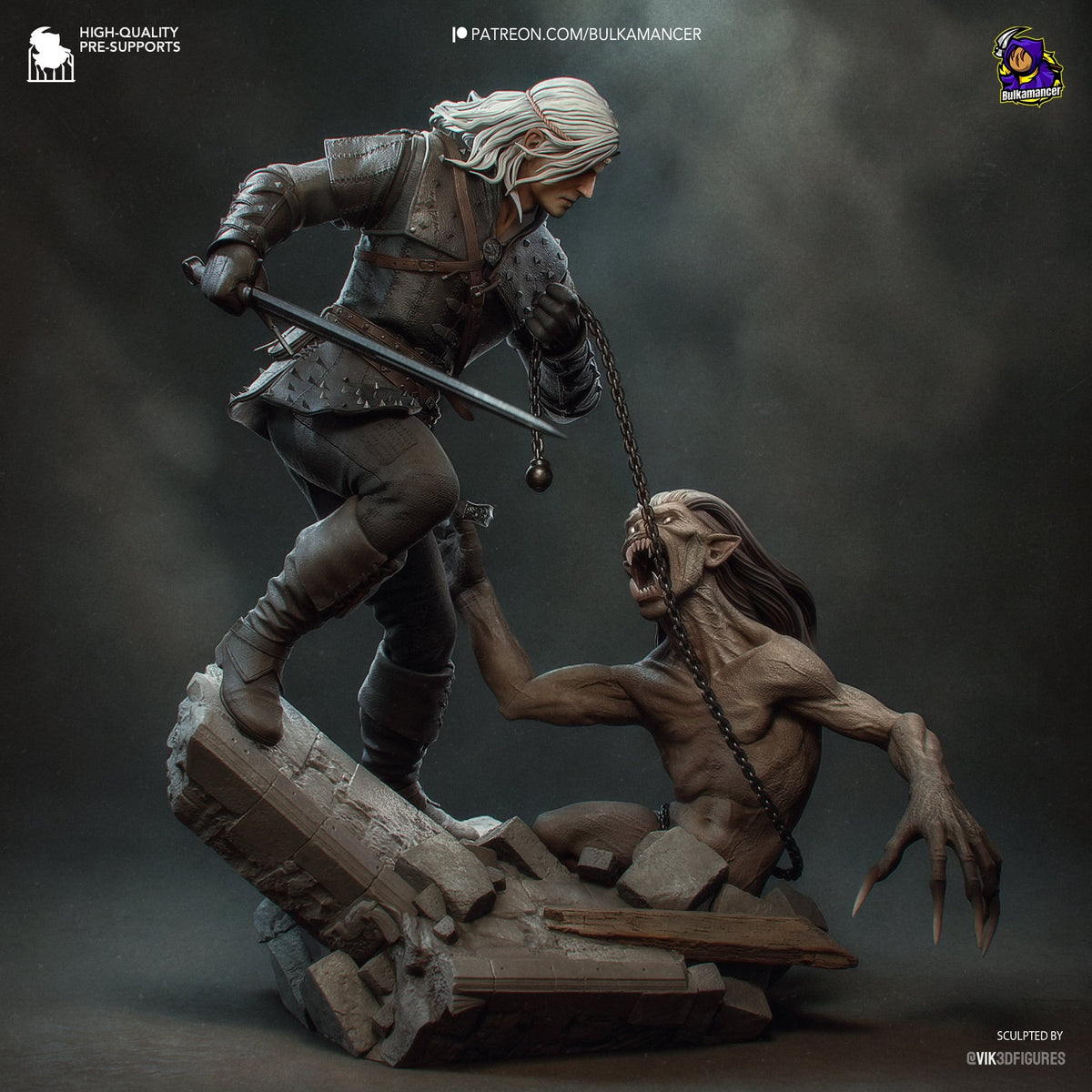 Geralt - The Witcher - AVGolden