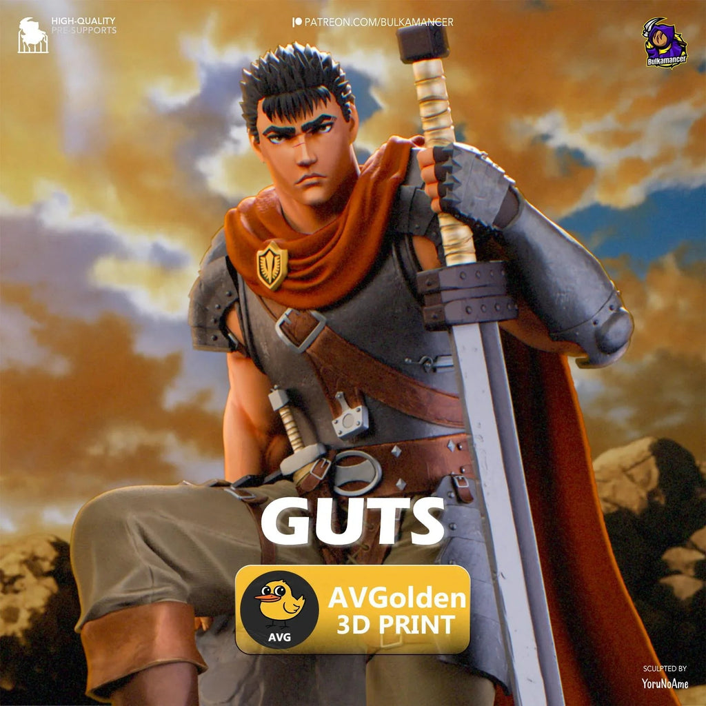 Guts - Berserk: La Edad de Oro