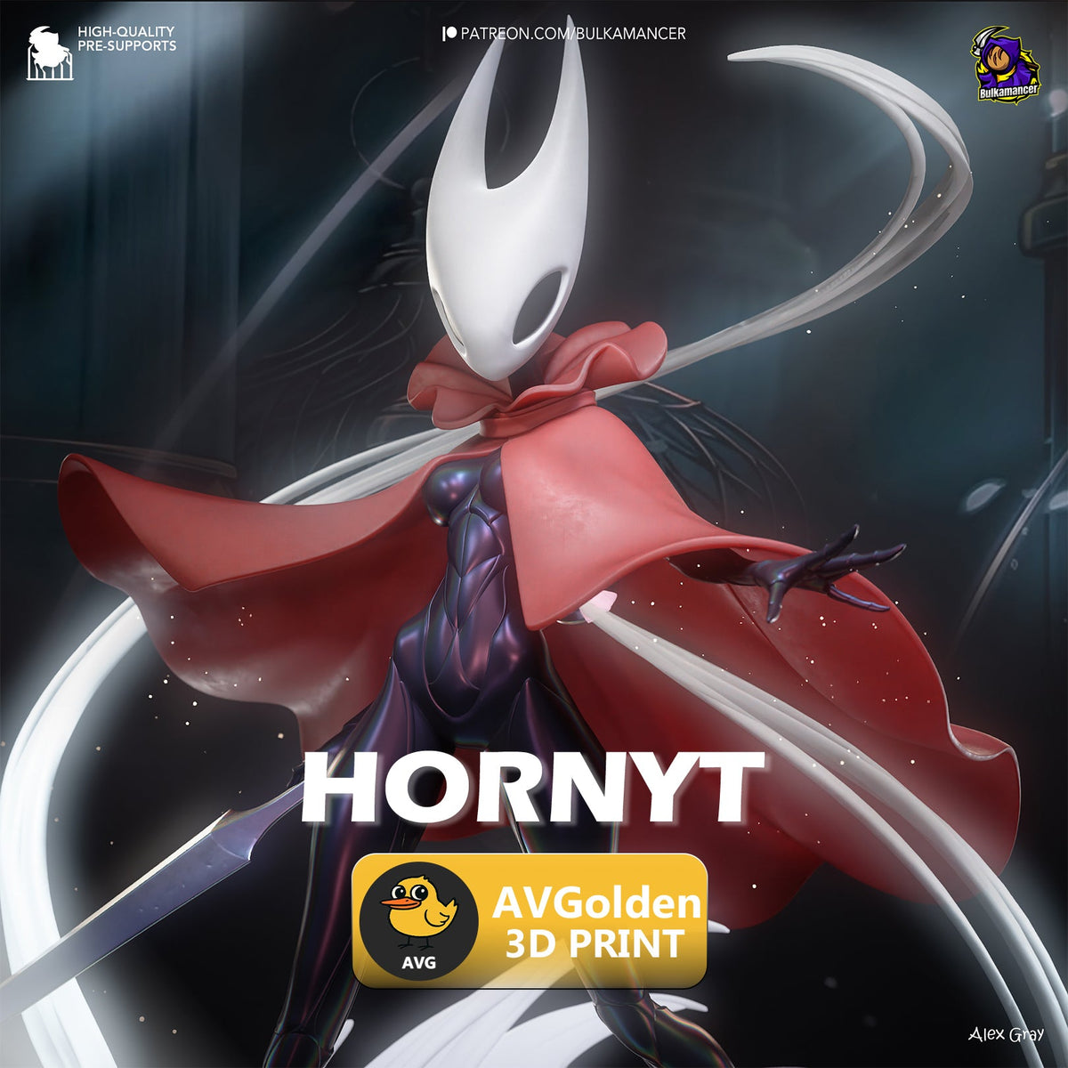 Hornyt / Hornet - Hollow Knight Silksong - AVGolden