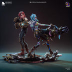 Jinx & Vi - Arcane League of Legends - AVGolden