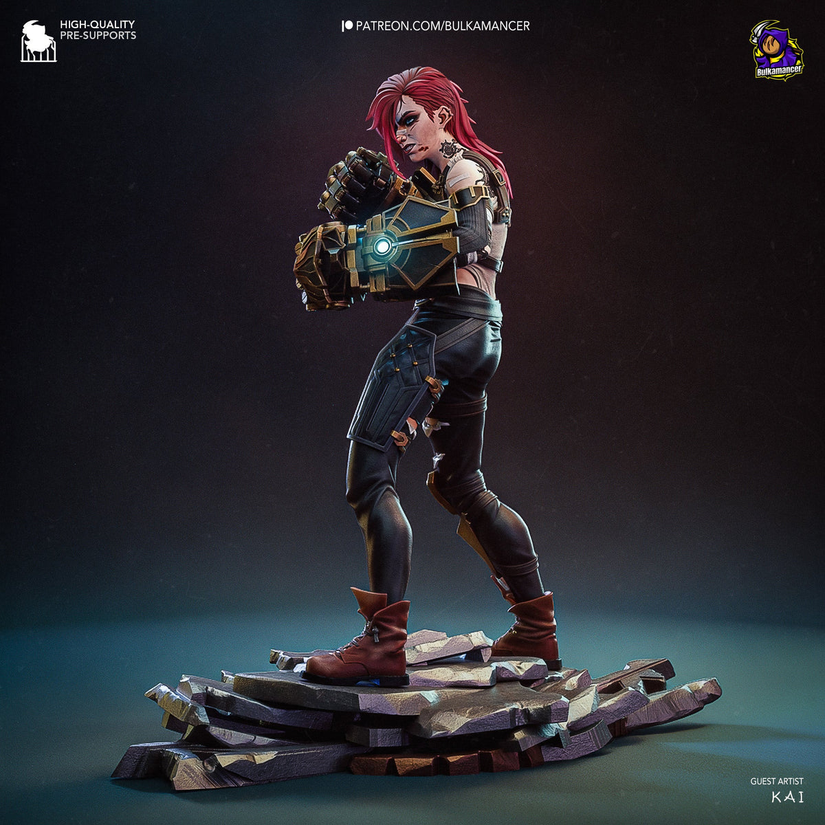 Jinx & Vi - Arcane League of Legends - AVGolden