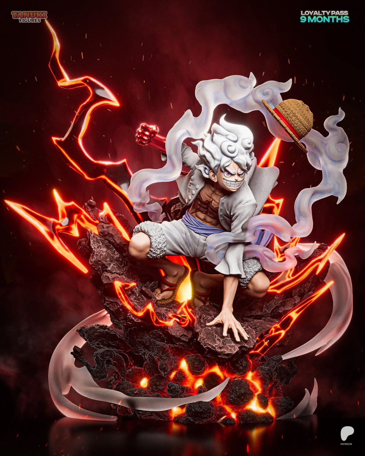 Luffy Gear V - One Piece - AVGolden