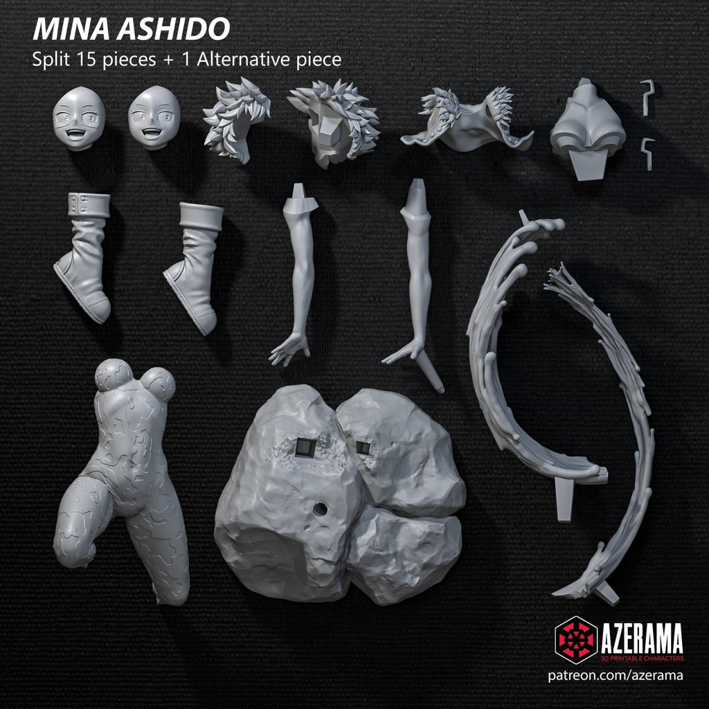 Mina Ashido - My Hero Academia: Boku No Hero Academia - AVGolden