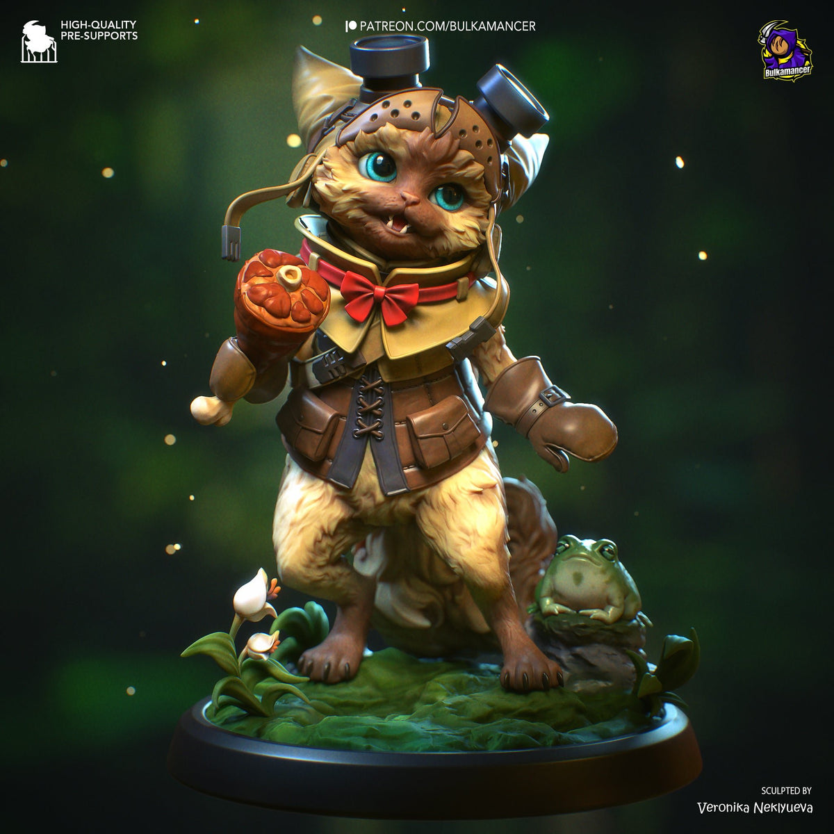 Palico x Toad - Monster Hunter Wilds - AVGolden