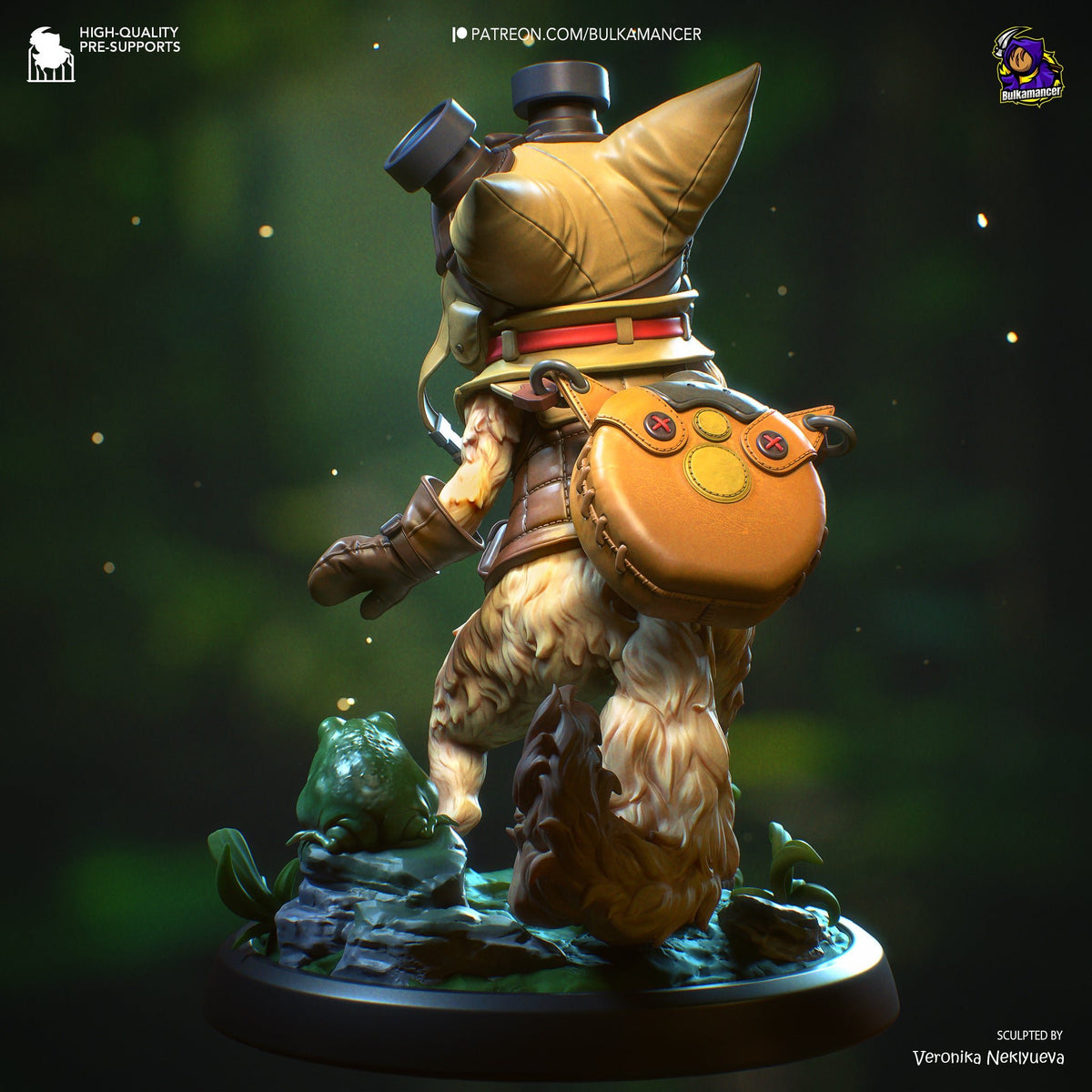 Palico x Toad - Monster Hunter Wilds - AVGolden