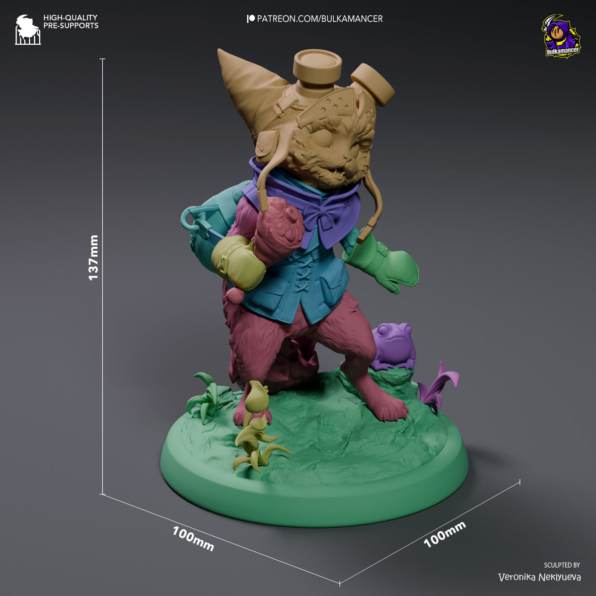 Palico x Toad - Monster Hunter Wilds - AVGolden