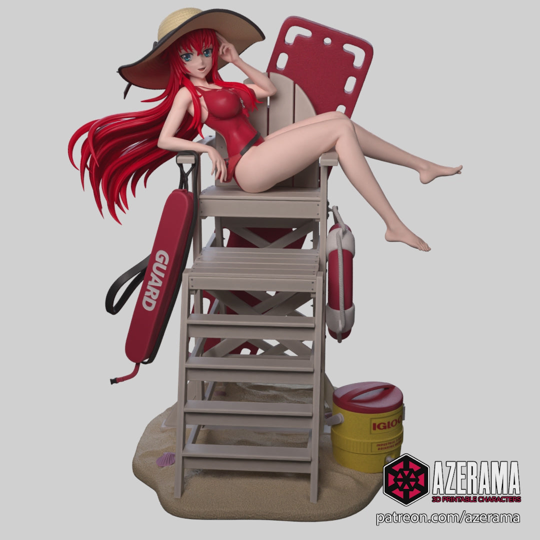 Rias Gremory Salvavidas - High School DxD