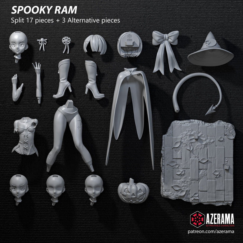 Ram Halloween - Re:Zero kara Hajimeru Isekai Seikatsu - AVGolden