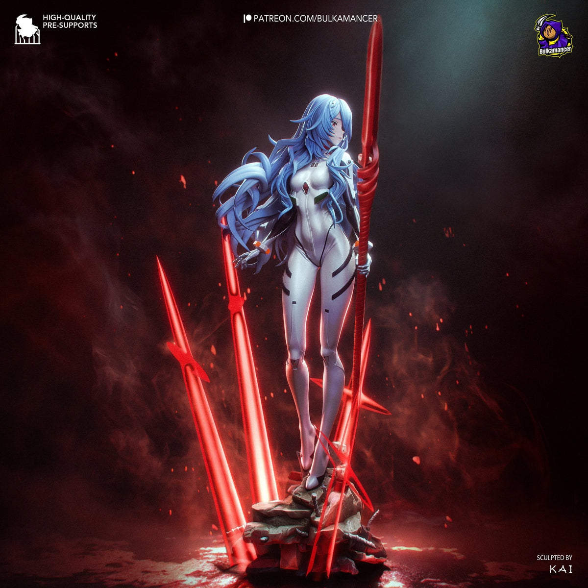 Rei Ayanami - Evangelion - AVGolden