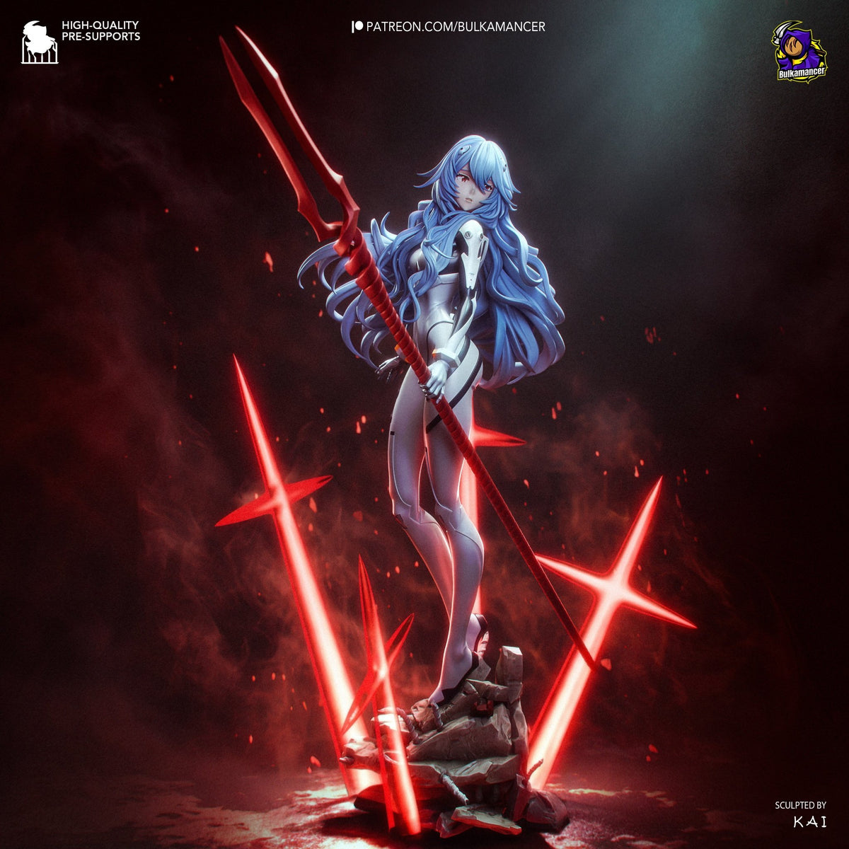 Rei Ayanami - Evangelion - AVGolden