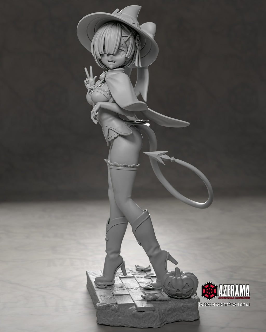 Rem Halloween - Re:Zero kara Hajimeru Isekai Seikatsu - AVGolden