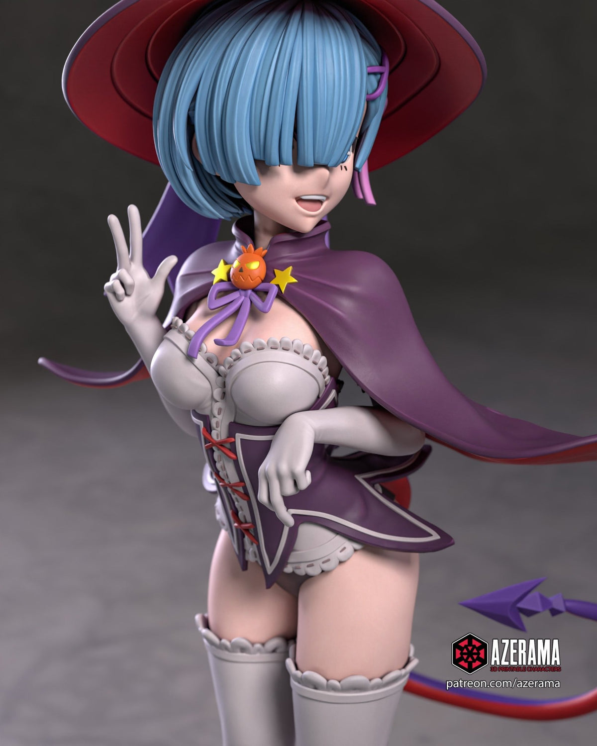 Rem Halloween - Re:Zero kara Hajimeru Isekai Seikatsu - AVGolden