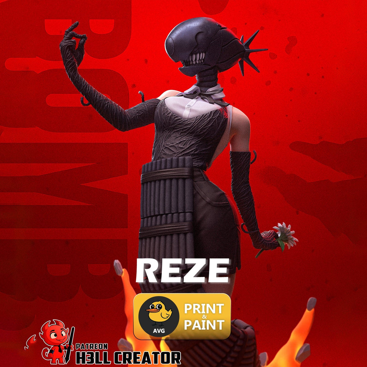 Reze - Chainsaw Man - AVGolden