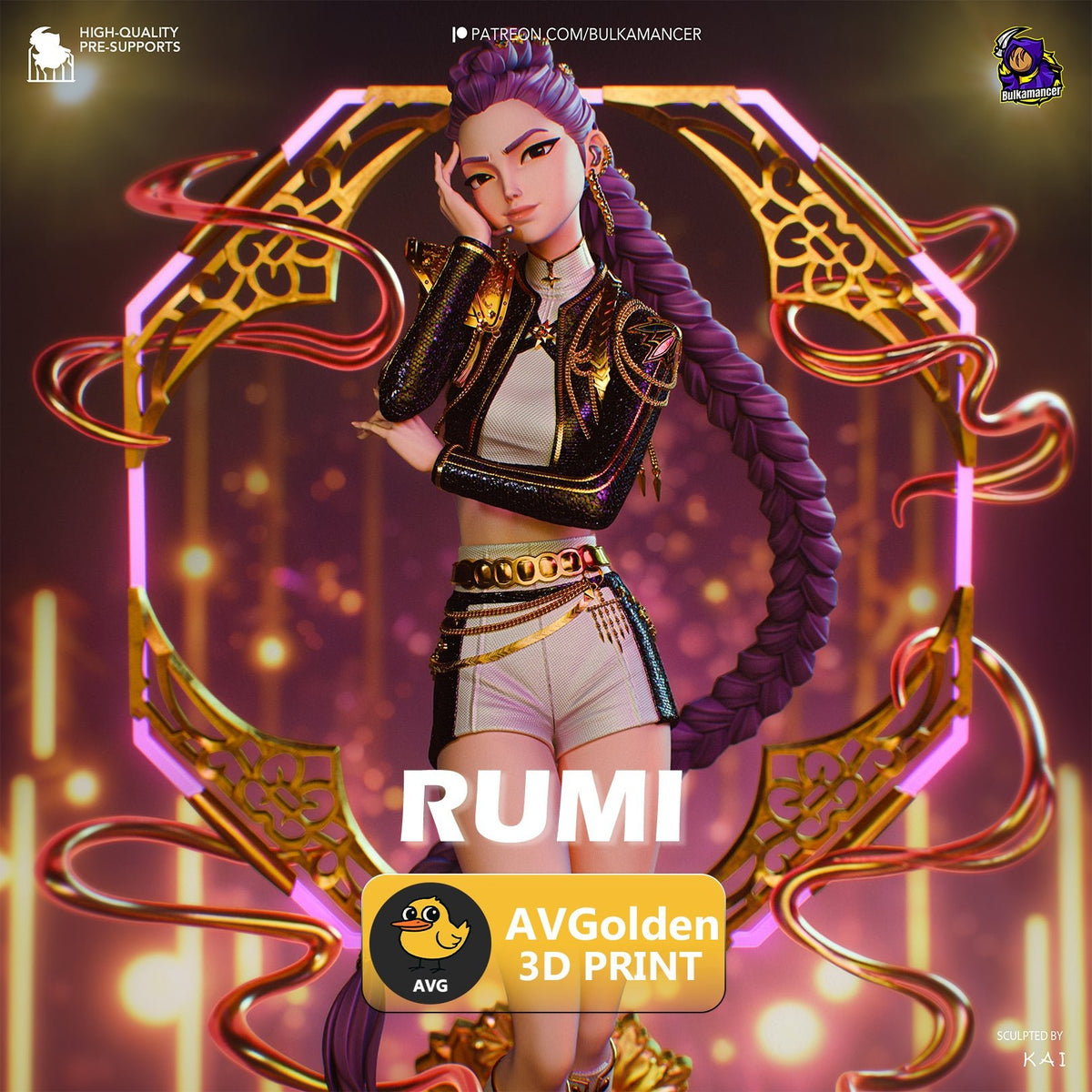 Rumi - KPop Demon Hunters - AVGolden