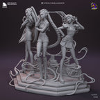 Rumi x Mira x Zoey - KPop Demon Hunters (Diorama) - AVGolden