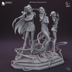 Rumi x Mira x Zoey - KPop Demon Hunters (Diorama) - AVGolden