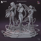 Rumi x Mira x Zoey - KPop Demon Hunters (Diorama) - AVGolden