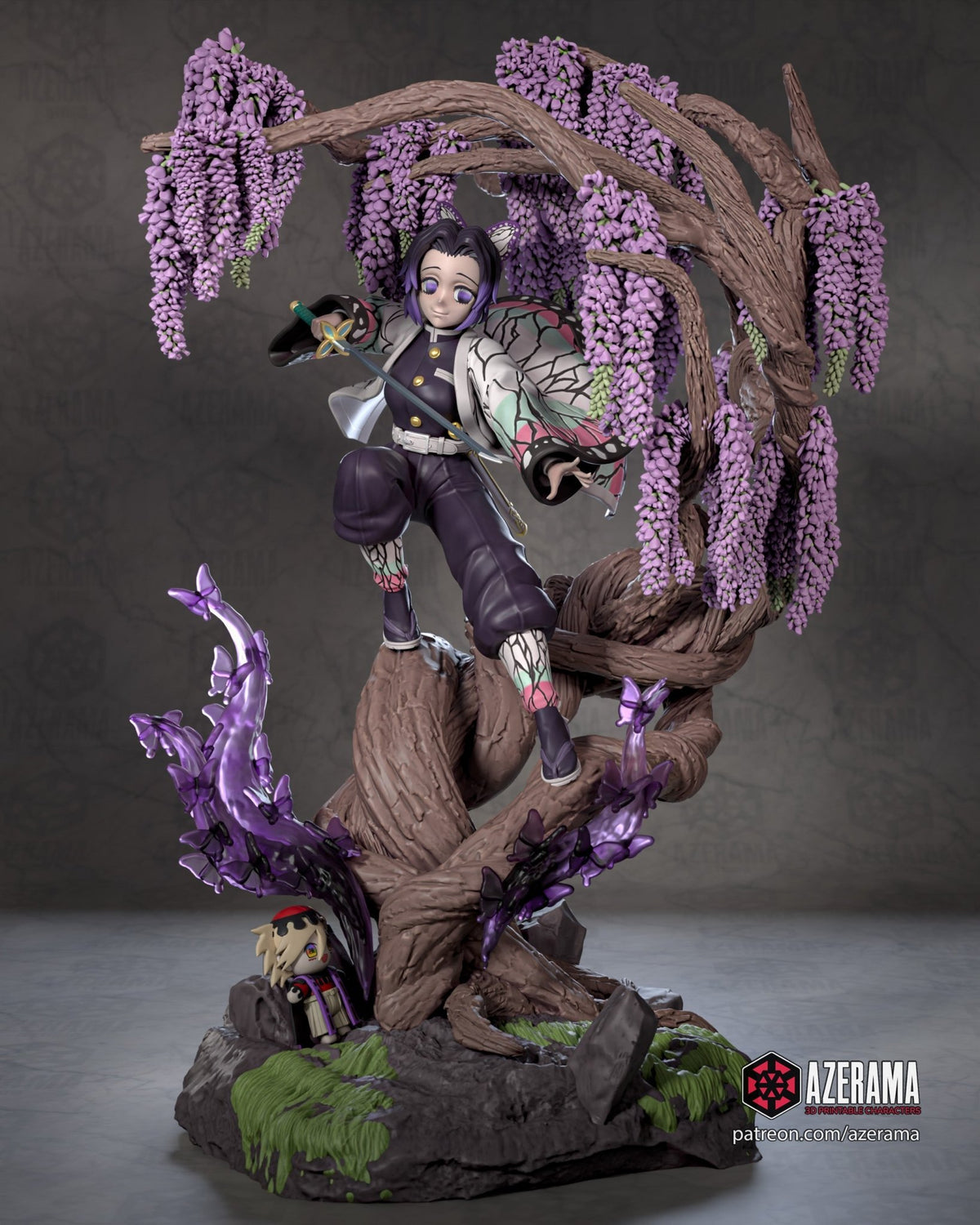 Shinobu Kochō - Demon Slayer: Kimetsu no Yaiba - AVGolden
