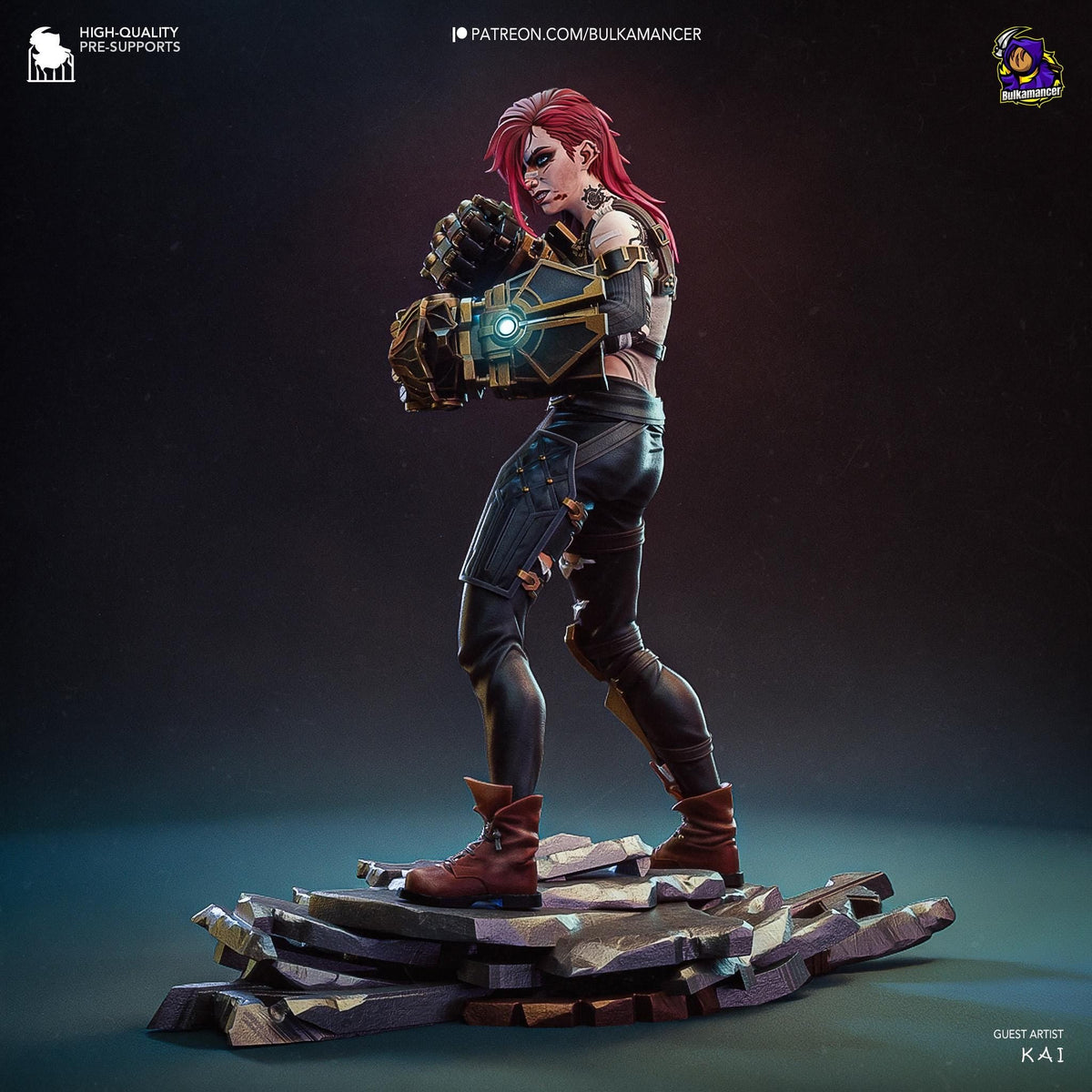 Vi Arcane - League Of Legends - AVGolden